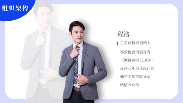 蓝色简约大气公司介绍通用PPT模板