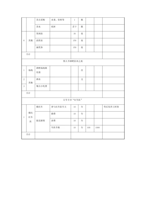 汽车四S店情人节活动方案.docx