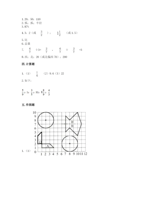 人教版六年级上册数学期末测试卷（能力提升）word版.docx