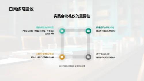 商务礼仪助力会议效率