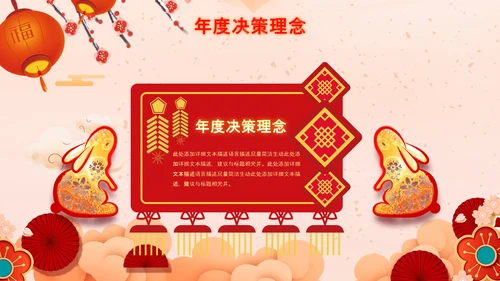 2023开门红年会春节联欢晚会喜庆PPT