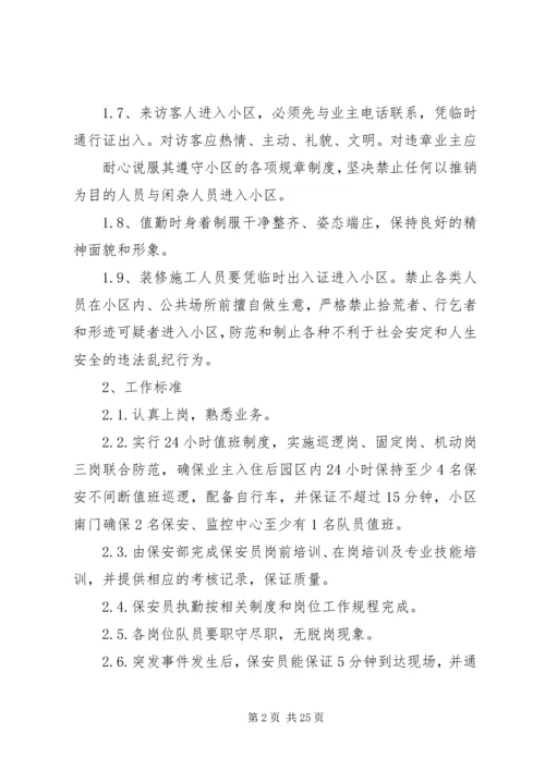 公司与各物管处经济责任制考核 (2).docx