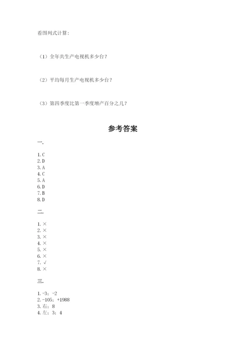 小升初数学综合模拟试卷精品（精选题）.docx