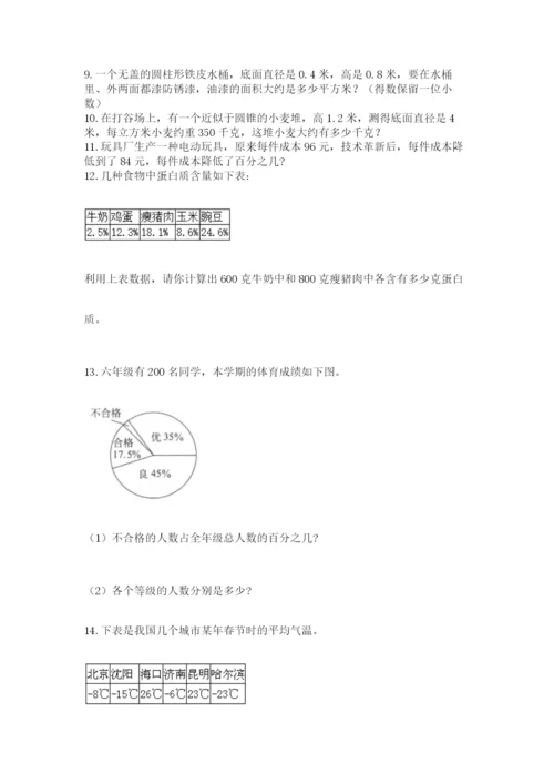 小升初数学应用题50道（word）.docx