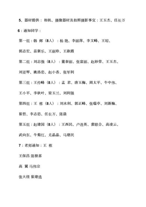 活动专项方案之毕业同学聚会专项方案.docx