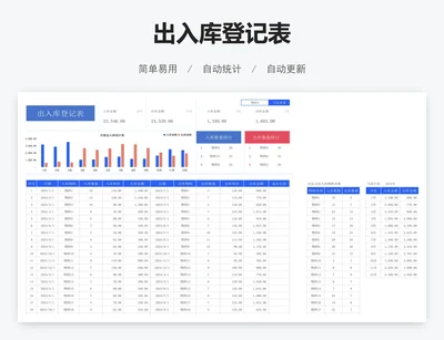 出入库登记表