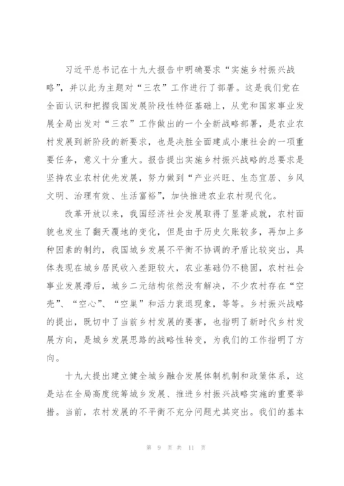 实施乡村振兴战略个人心得体会.docx