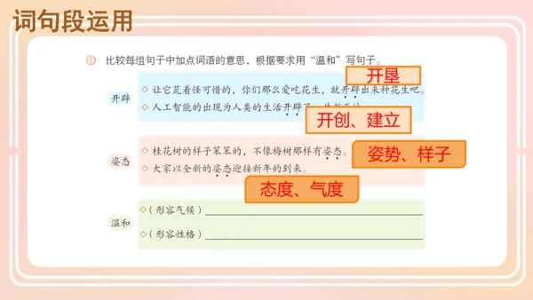 统编版语文五年级上册 第一单元 语文园地一  课件