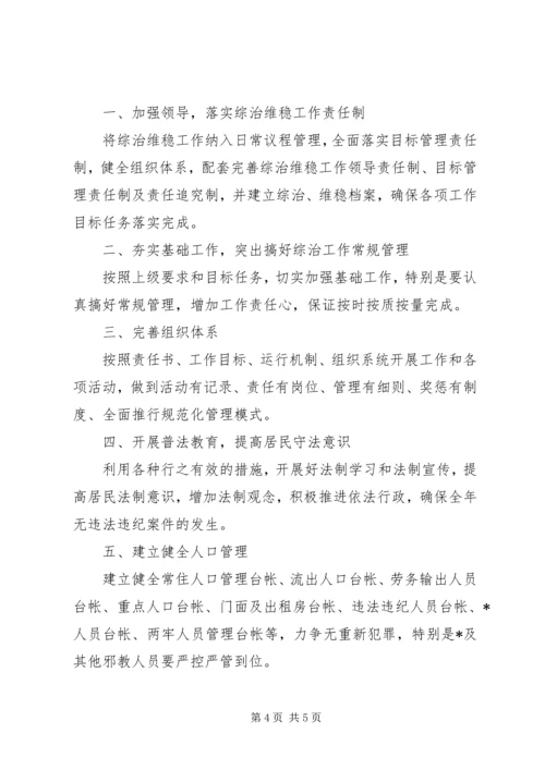 社区综合管理计划.docx