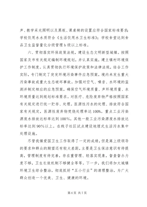 发20XX年04关于市级卫生先进单位自查及申请的报告 (4).docx