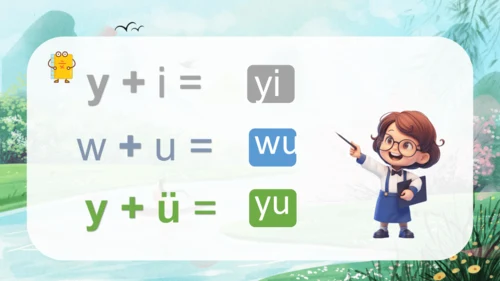 汉语拼音9《y w》（教学课件）