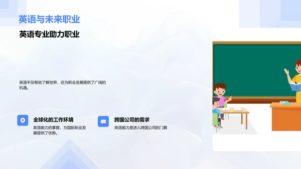 英语基础学习报告PPT模板