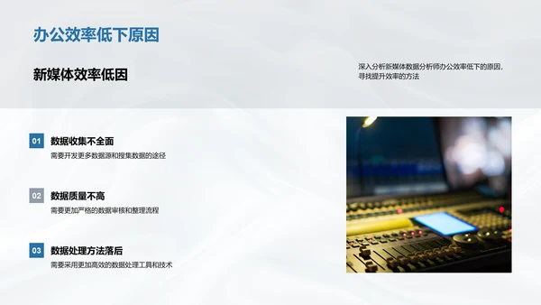新媒体数据高效分析PPT模板