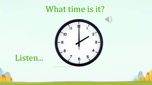 Unit2 What time is it ？PartA Let's learn and Let's