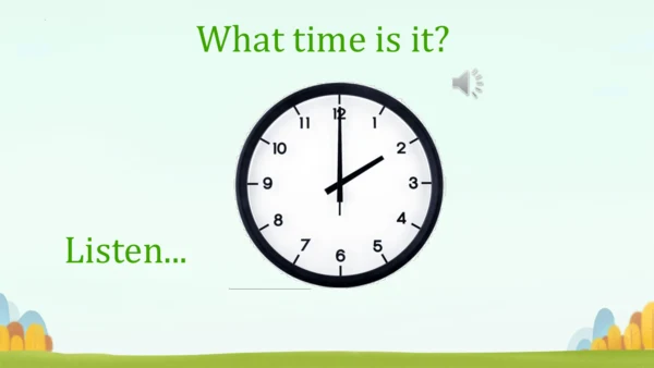 Unit2 What time is it ？PartA Let's learn and Let's