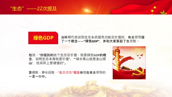 聚焦全国两会到团组高频词PPT模板