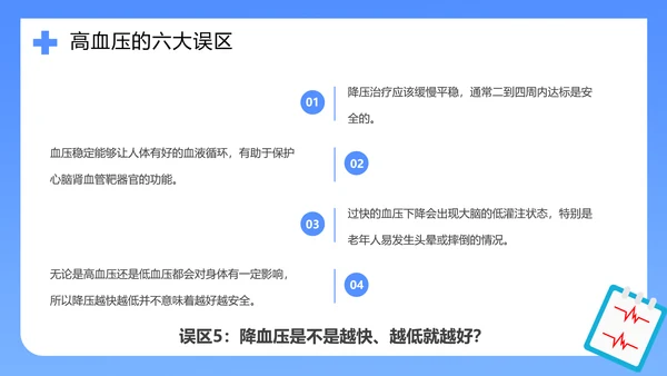 医院心脑血管科预防高血压知识科普PPT模板