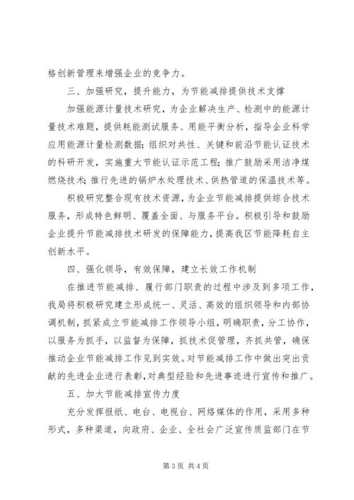 质监局年度节能减排执行方案_1.docx