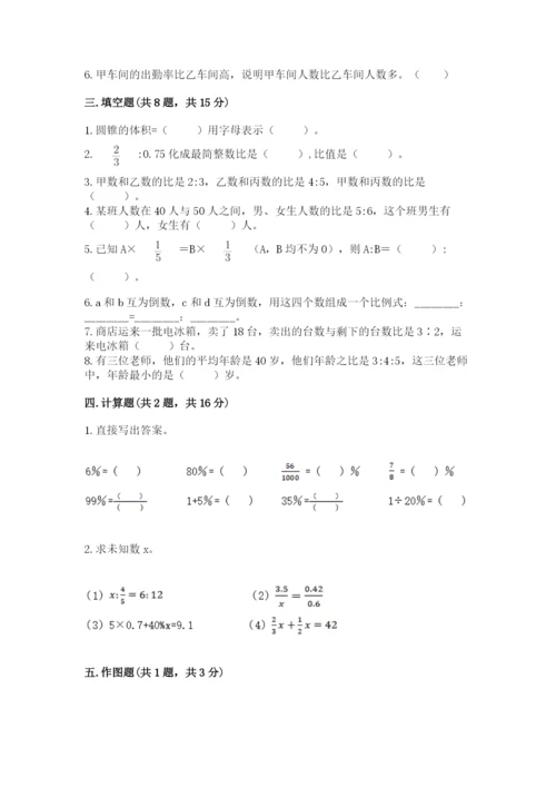 海北藏族自治州小升初数学测试卷有答案.docx