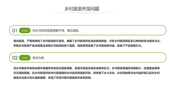乡村旅游规划新农村建设详细解读PPT模板