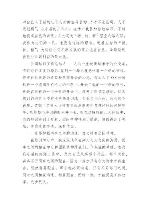 公司培训工作总结_10.docx