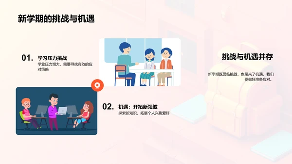 学期学习与目标管理PPT模板