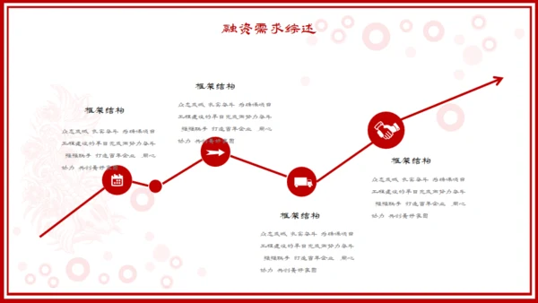 开工大吉红色锦鲤新年工作计划通用PPT模板