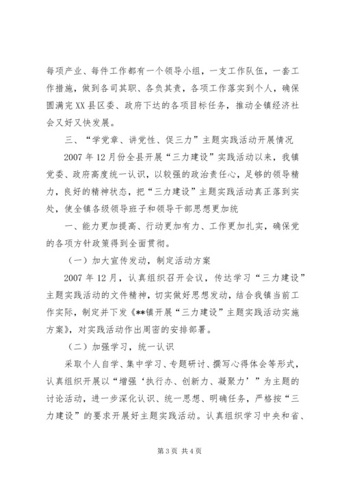 乡镇社会经济工作汇报.docx