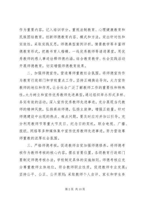 学习《健全中小学师德建设长效机制的意见》的心得体会 (2).docx