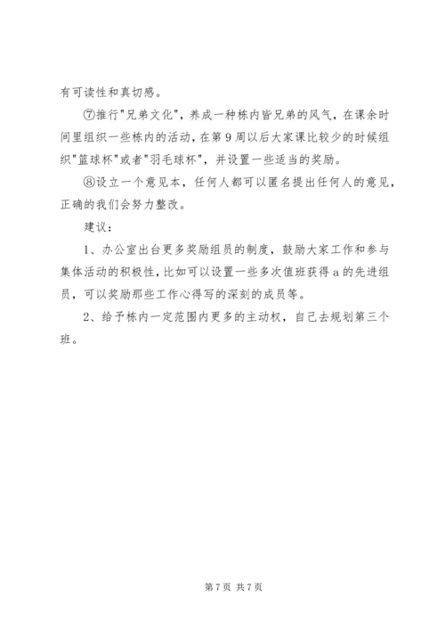 楼管会个人工作计划.docx