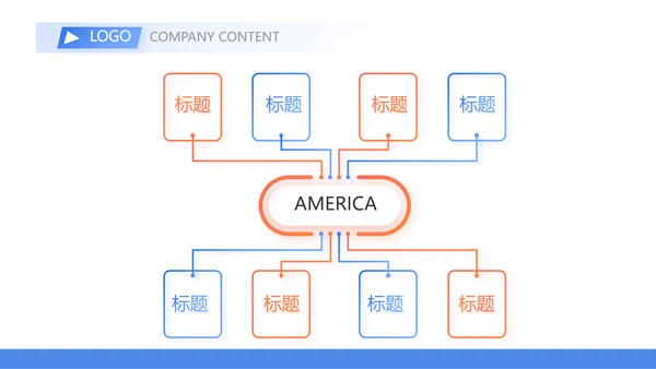蓝色简约大气保险公司工作总结PPT