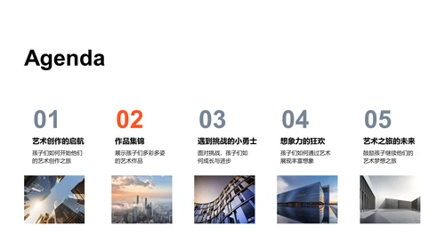 儿童艺术创作报告PPT模板