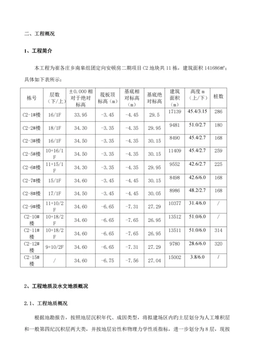 CFG复合桩基础桩间土清理专题方案.docx