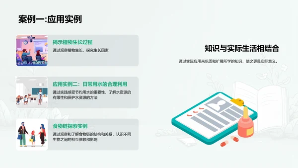 二年级学科新课介绍PPT模板