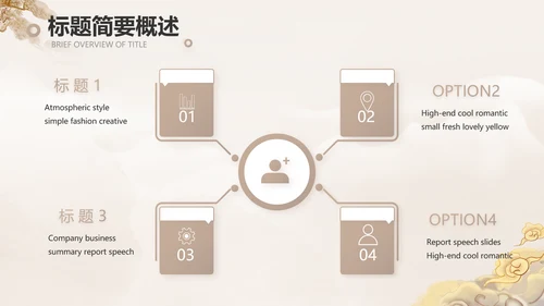 古典中国风古代神话故事介绍PPT