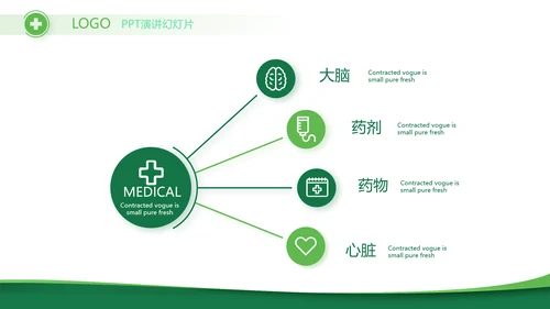 医疗医药代表工作总结动态PPT模板