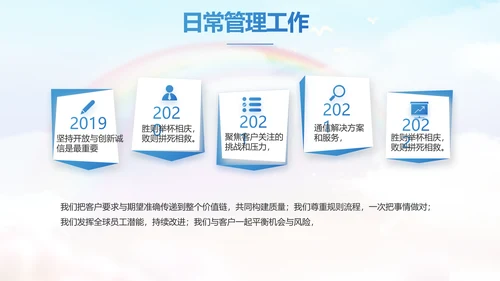 五四青年节不负青春好时光PPT模板