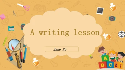 外研版九年级上册写作课件家务劳动主题Housework writing课件(共19张PPT)