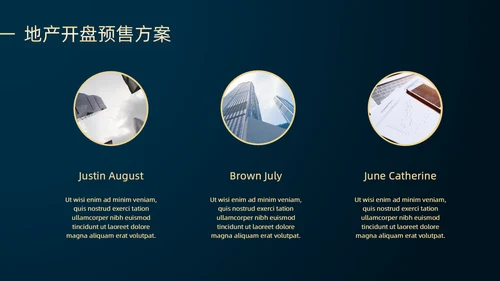 高端房地产开发商业地产开盘通用PPT模板