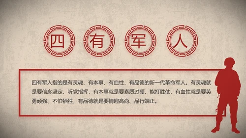 开场视频片头红色革命英雄事迹PPT封含MP4