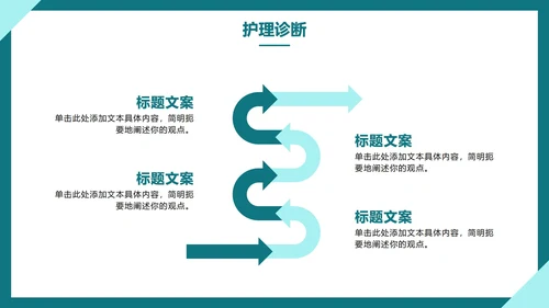 绿色简约实景扁平风医疗行业护理个案PPT模板