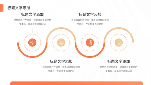 橙色简洁人物志员工转正答辩PPT模板