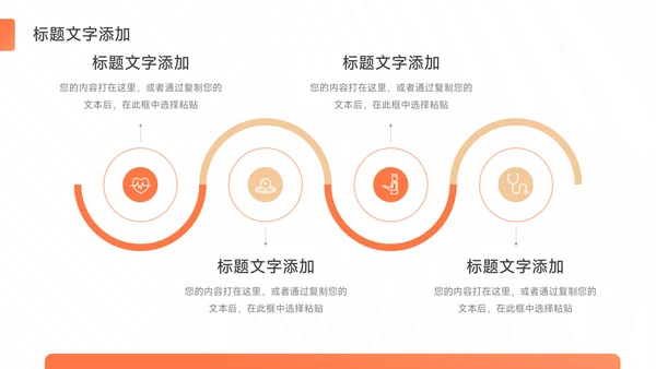 橙色简洁人物志员工转正答辩PPT模板