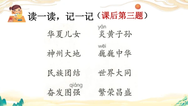 识字1《神州谣》课件