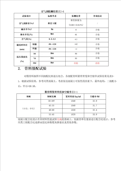 C20泵送混凝土配合比