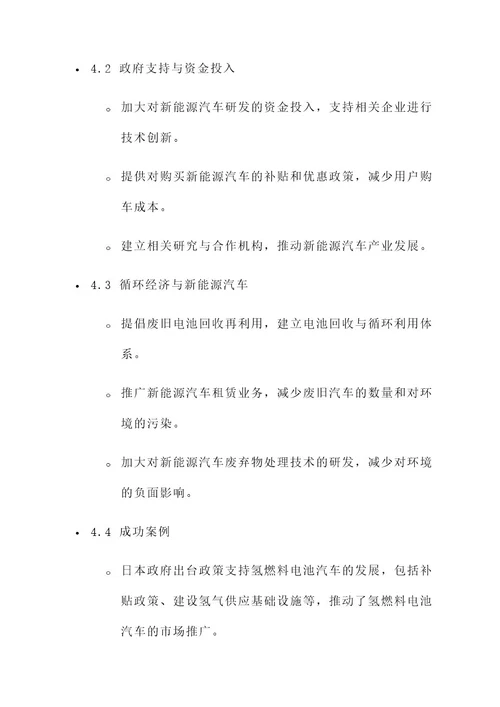 汽车环境与能源的解决方案