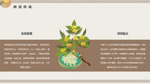 中国风传统中秋佳节PPT教学课件