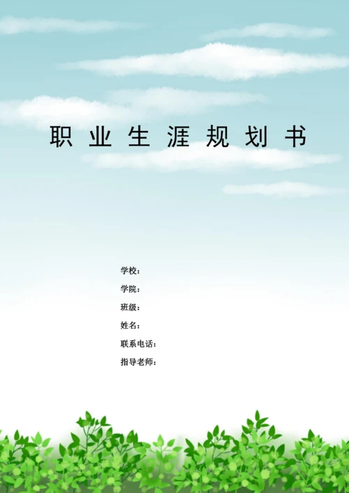13页5700字影视多媒体技术专业职业生涯规划.docx