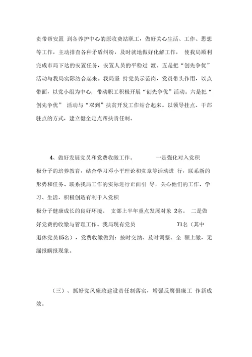 个人党建工作总结-精选范文
