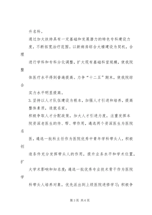 杨林乡卫生院十二五计划 (2).docx